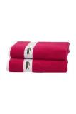 Полотенце банное Lacoste LCASUAL Bigarreau, хлопок, 70 120 см, фиолетовый — фото 2