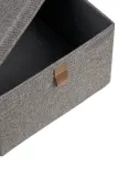 Набор коробок для хранения House Nordic Noto 3-pack, серый — фото 4
