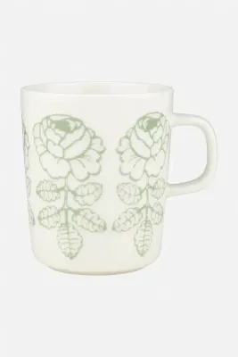 Кружка Marimekko, каменная керамика, 250 мл, белый
