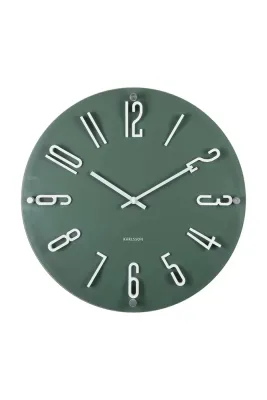 Настенные часы Karlsson z tworzywa sztucznego KA6090GR, 40 см