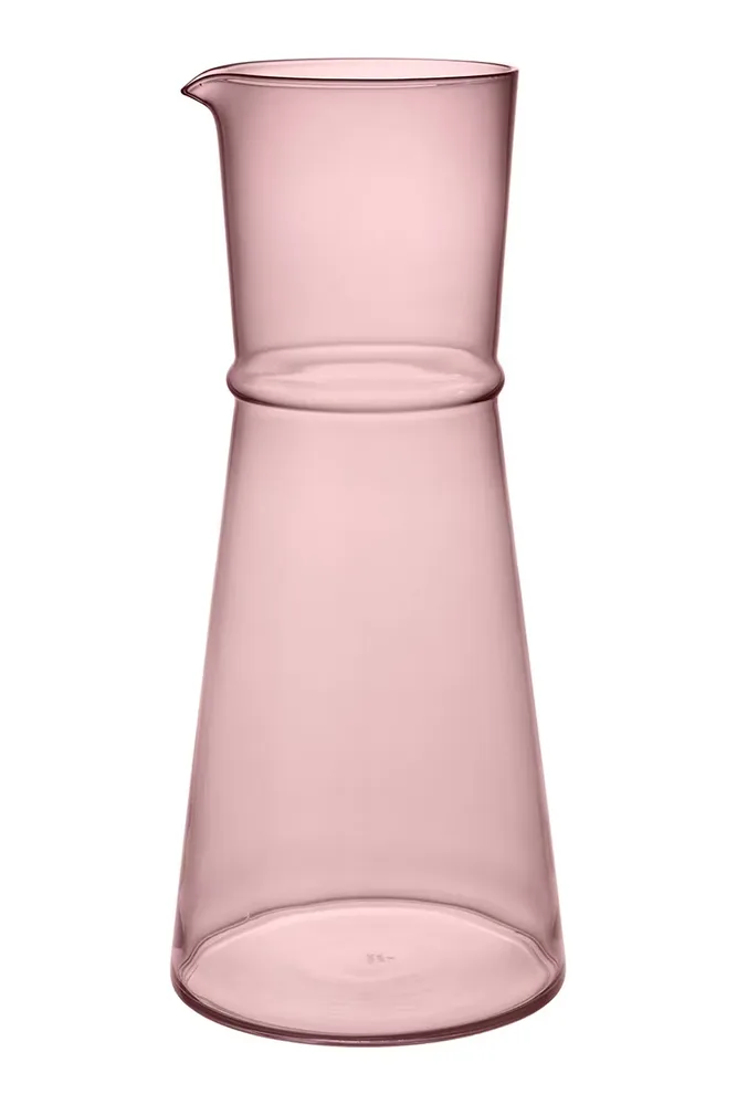 Кувшин Ferm Living, szkla barwionego 25 x 1104272742, 1350 мл, стекло, розовый