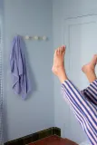 Полотенце банное Bongusta, хлопок, 70 120 см, фиолетовый — фото 6