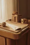 Полотенце банное Ferm Living, хлопок, 50 100 см, разноцветный — фото 4