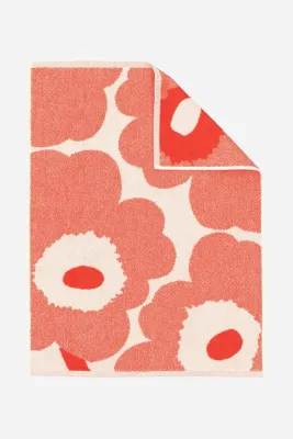 Полотенце для лица Marimekko, хлопок, 50 70 см, оранжевый