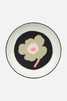 Тарелка закусочная Marimekko z kamionki, каменная керамика, 20,5 см, разноцветная