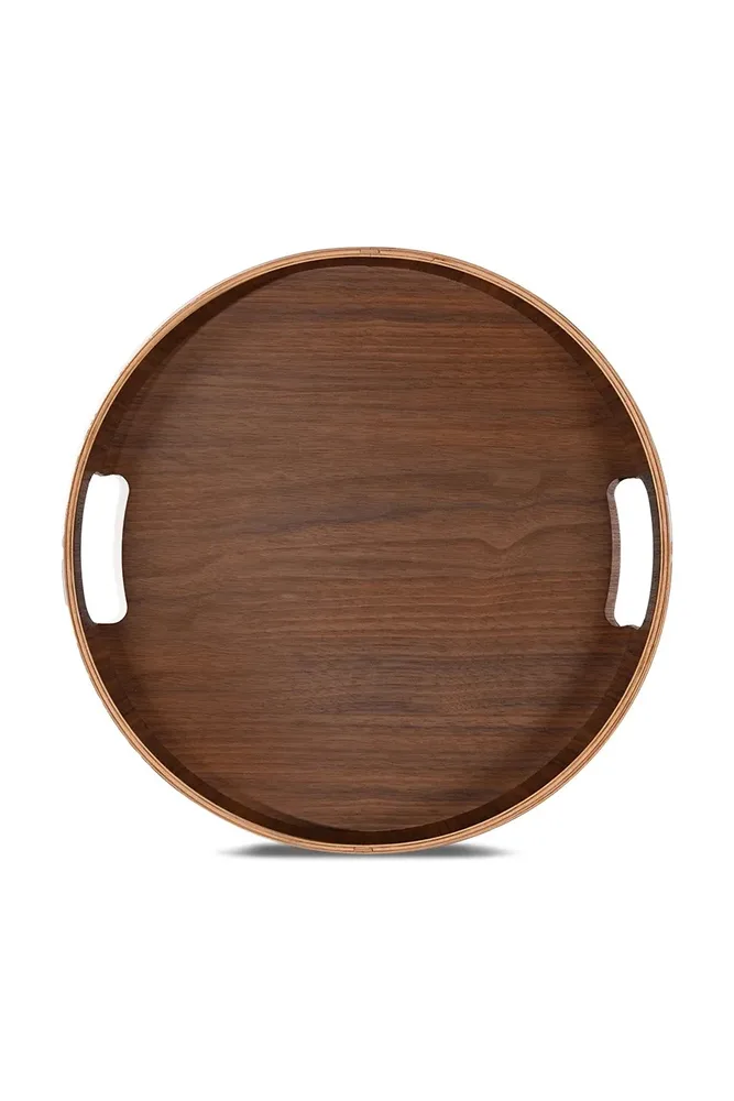 Поднос Sagaform drewna orzechowego, дерево, 35 см, красный
