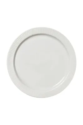 Тарелка десертная Sagaform do deserow z porcelany, фарфор, 17 см, белая