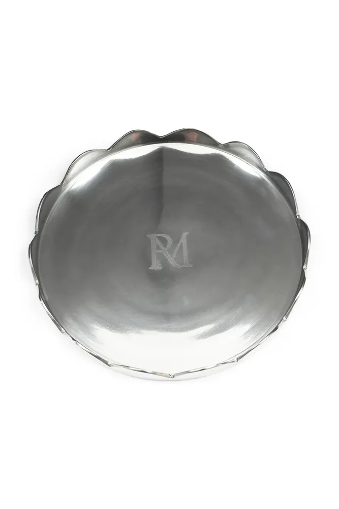 Поднос Riviera Maison aluminium 582620, алюминий, 21 см, красный