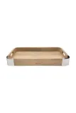 Поднос Riviera Maison drewna mango 583750, дерево, 60 40 6,5 см, бежевый — фото 1