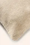 Декоративная наволочка Calma House dodatkiem lnu, хлопок, 45 45 см, бежевый — фото 2