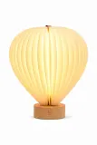 Настольная лампа Gingko Design bezprzewodowa papieru 18,2 x 7,2 x, дерево, LED, бежевый — фото 1