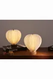 Настольная лампа Gingko Design papieru 18,2 x 7,2 x, дерево, LED, выс. 20 см, бежевый — фото 4