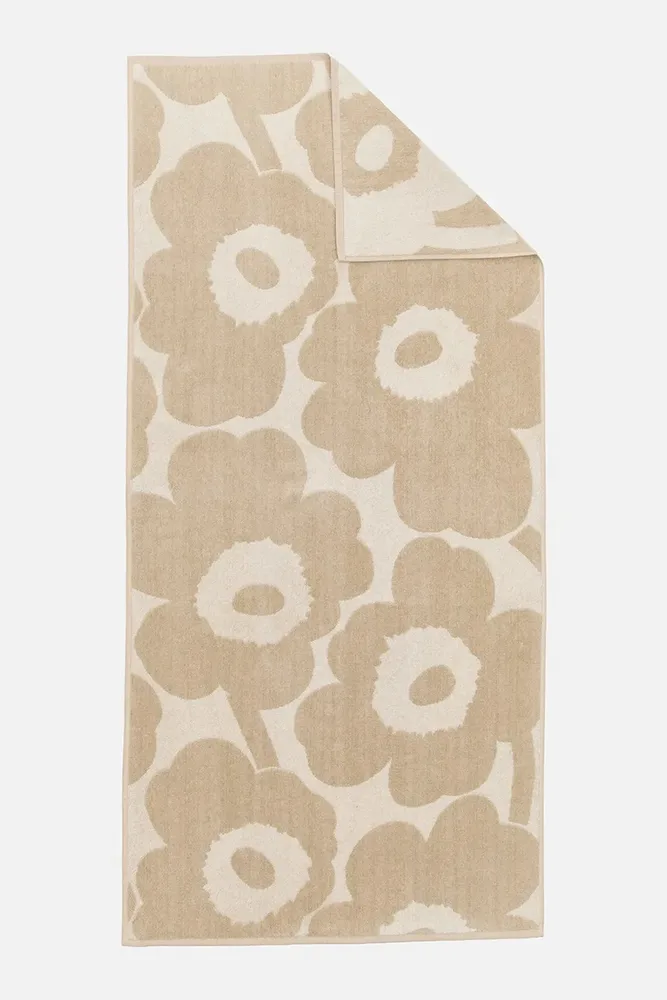 Полотенце банное Marimekko, хлопок, 70 120 см, бежевый