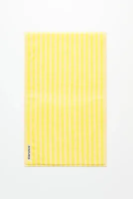 Bongusta Коврик для ванной, хлопок, жёлтый в полоску, 50 x 80 см
