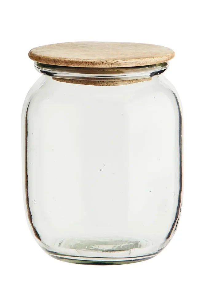 Контейнер для хранения продуктов Madam Stoltz sypkie szkla, стекло, коричневый