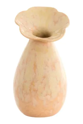 Light & Living Лайт энд Ливинг Culla Ваза декоративная керамическая, бежевая, 15,5 x 29 см