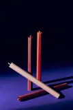 HAY Набор декоративных свечей Square Candle mix, квадратные, матовые, 24 см — фото 2