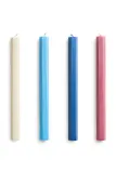 HAY Набор декоративных свечей Square Candle mix, 4 шт., матовые, 24 см — фото 1