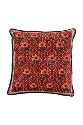 Bloomingville Подушка декоративная из хлопка и льна, 50 x 50 см