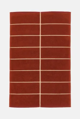 Marimekko Коврик для ванной, хлопок, красный, 50 x 80 см