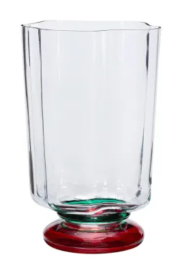 Hubsch Verre Ваза декоративная из выдувного стекла, 19 x 17 x 28 см