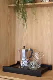 Hubsch Набор из двух кружек, боросиликатное стекло, в голубых тонах, 450 мл — фото 3