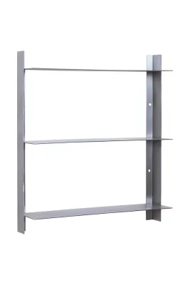 Hubsch Acier Полка навесная из нержавеющей стали, 41 x 11 x 46 см