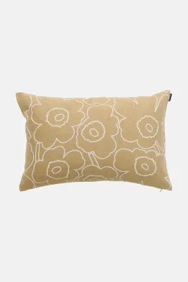 Marimekko Pieni Piirto Unikko Наволочка декоративная из льна и вискозы, 40 x 60 см