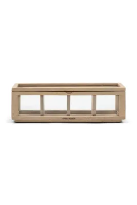 Riviera Maison Коробка для чая из дерева манго, 37 x 12 см