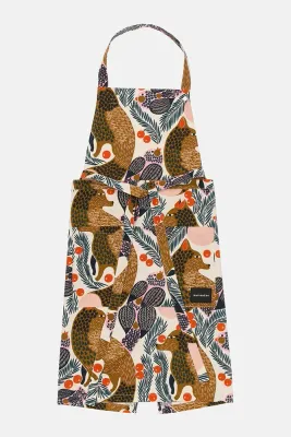 Marimekko Кухонный фартук Pieni Ketunmarja, хлопок, 84 x 85 см